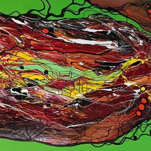 OXIGENO 25 - Técnica mixta s/tela - 80 x 150 cm